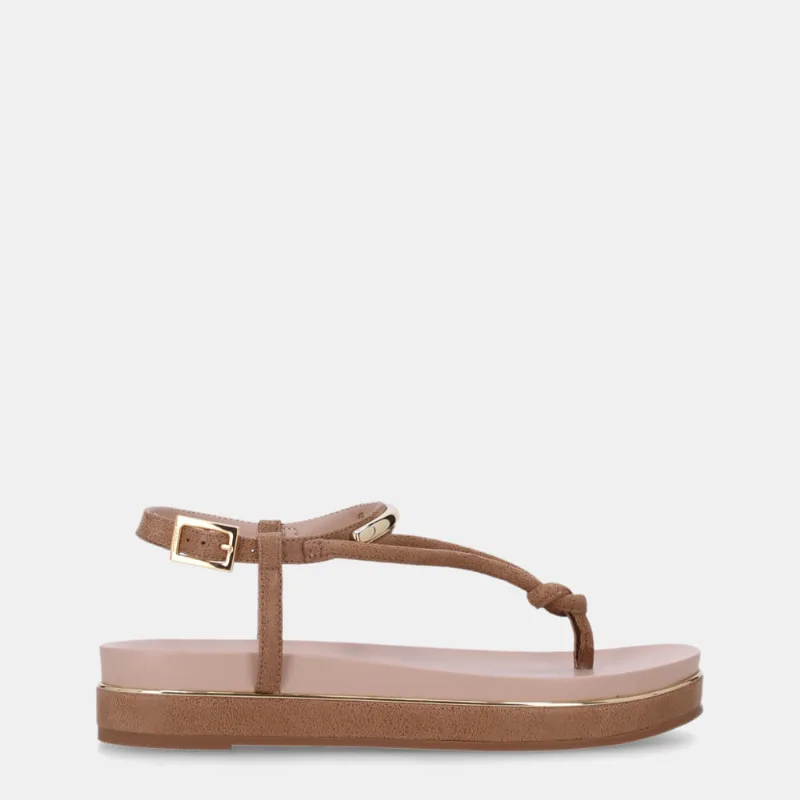 Sandália Flatform Arenito Ginger - 58890400 36