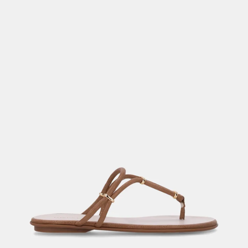Chinelo Couro Arenito Ginger - 52210075 35