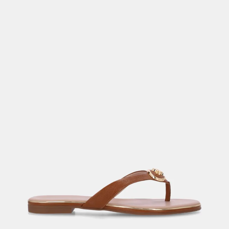 Chinelo Couro Atacama Caramelo - 54870082 35