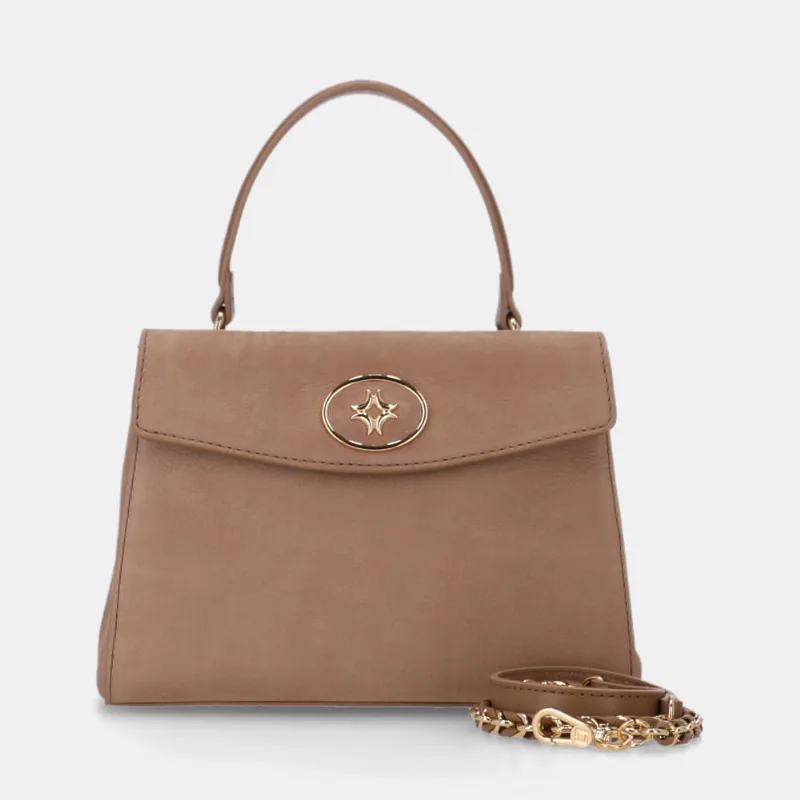Bolsa Tote Pequena Bison Ginger - 2000951 UN