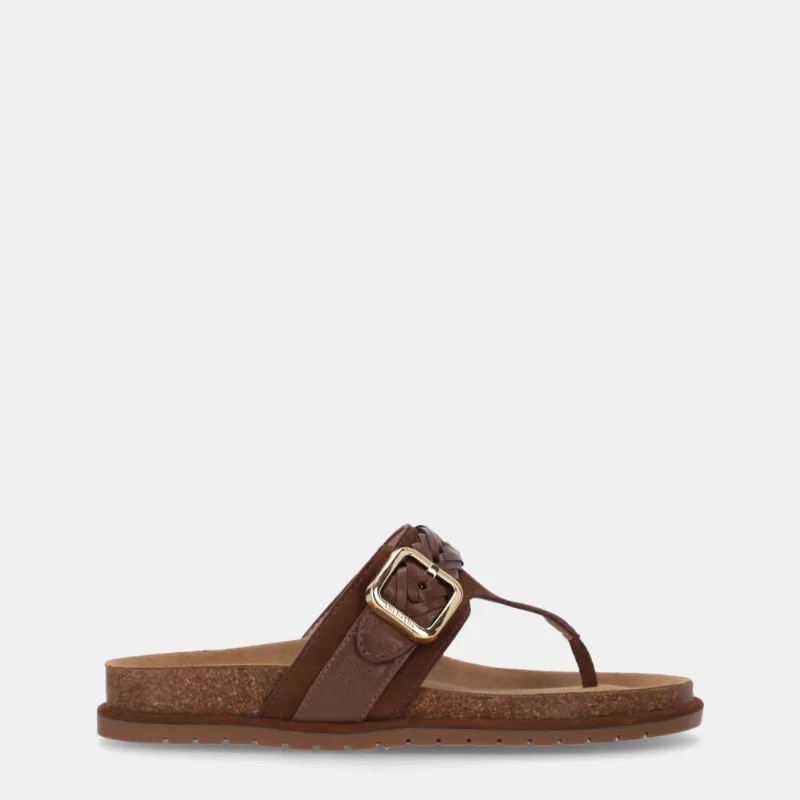 Chinelo Couro Biosn Espresso E Atacama Espresso - 80600014 38