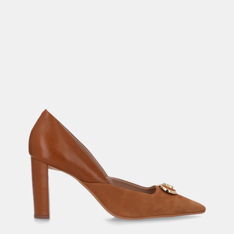 Scarpin Bison Caramelo E Atacama Caramelo - 80230065 38