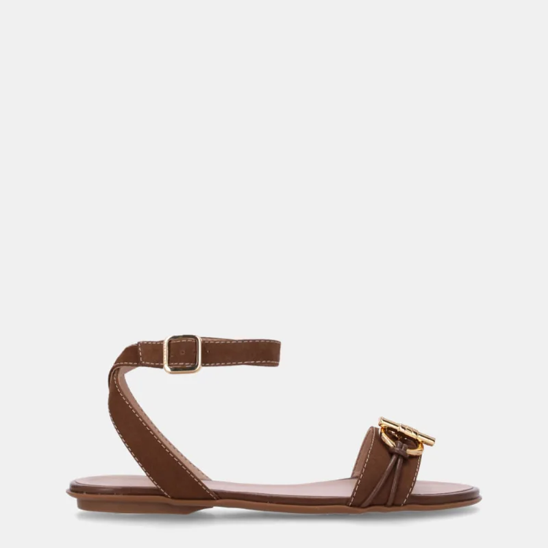 Sandália Rasteira Bison Espresso E Atacama Espresso - 52210076 36