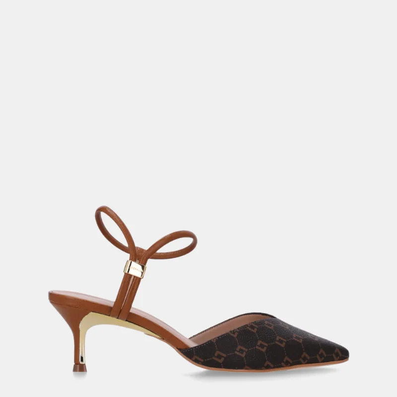 Slingback Monograma Mocca Com Atacama Caramelo - 58060001 34