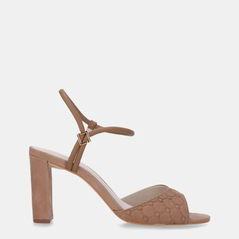 Sandália Salto Bison Ginger E Saara Ginger - 80380044 36