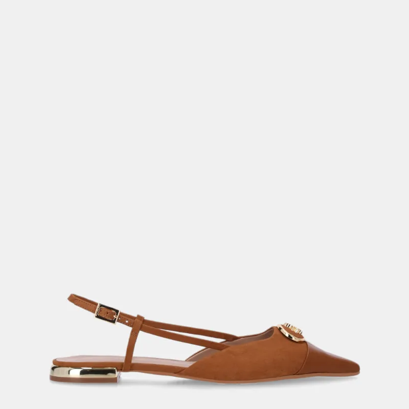 Slingback Atacama Caramelo E Bison Caramelo - 80240047 37