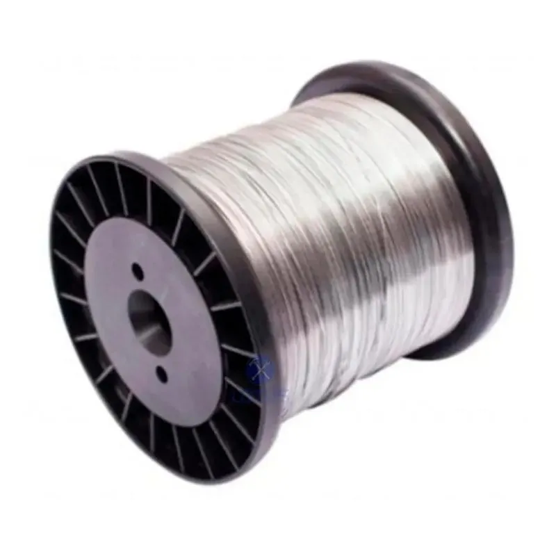 2x Bobina 100m Cabo De Aço Revestido Pvc Cristal 1,75mm Vara