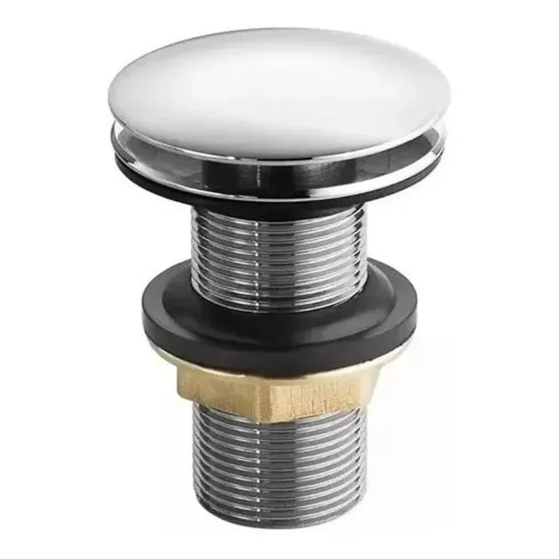 Válvula Click Clap Para Lavatório Banheiro Inox Ralo 7/8clik