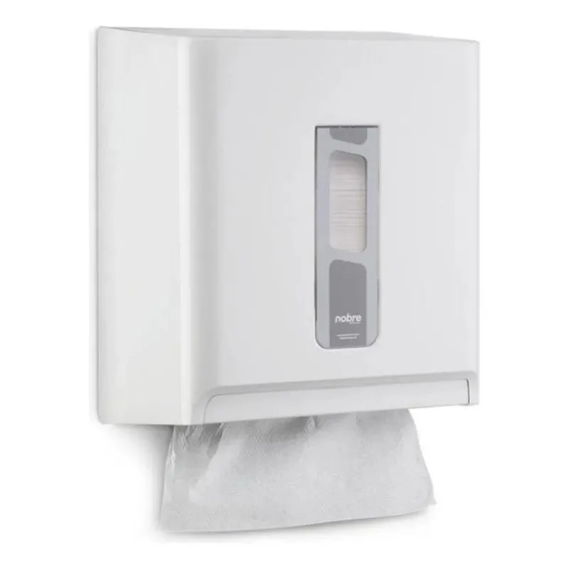 Dispense Papel Toalha Interfolhas Nobre Street Branco Parede