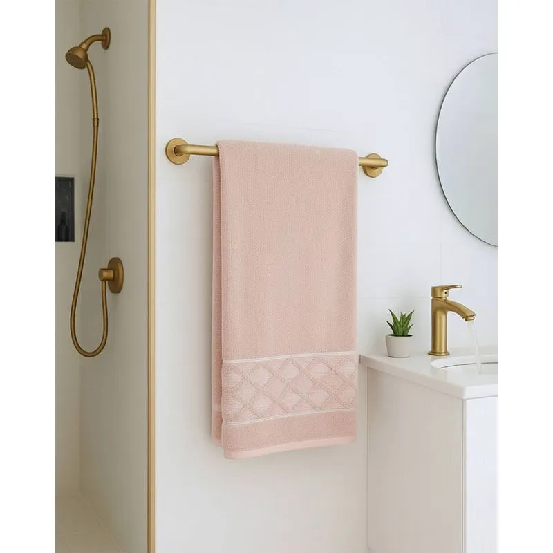 Toalha Banhão Algodão 80cm x 150cm Rosa UN
