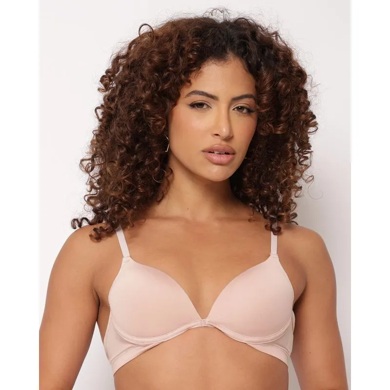 Sutiã Feminino Triangulo com Bojo Rosa 46