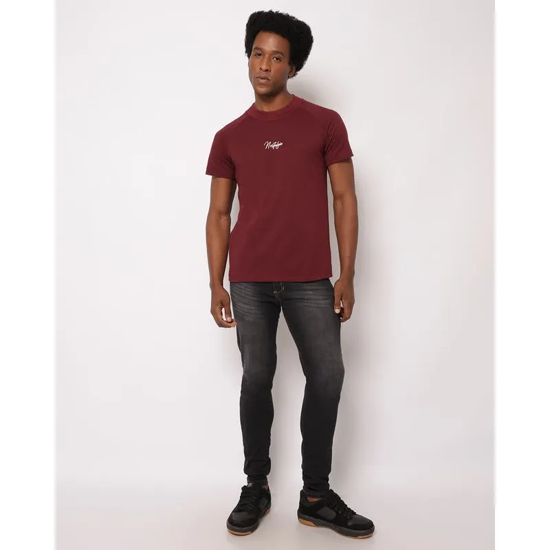 Calça Jeans Masculina Slim Estonada com Bolsos Preta 40