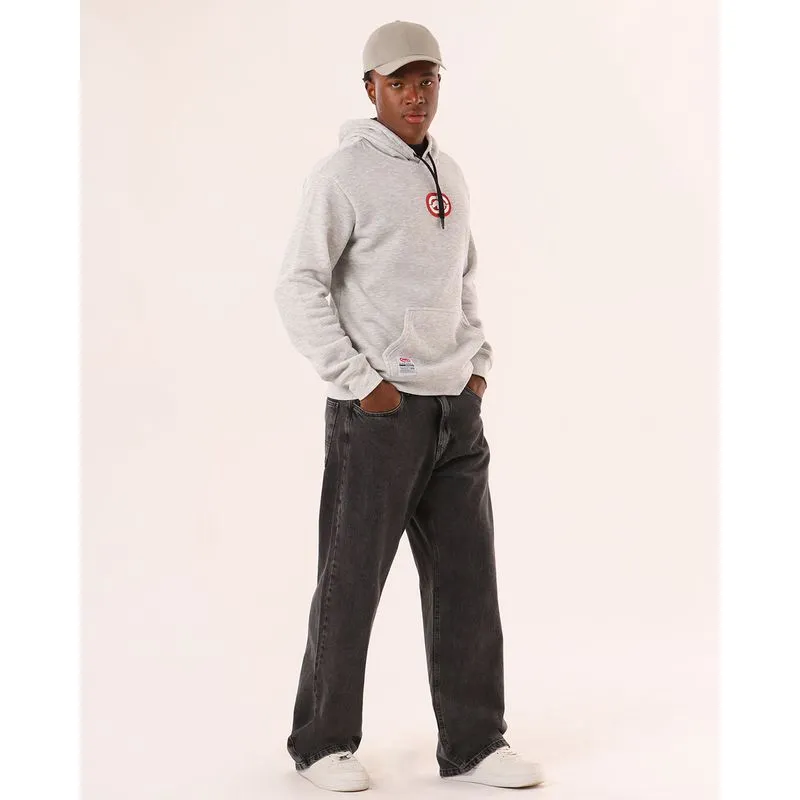 Calça Jeans Masculina Baggy com Bolsos Preta 46