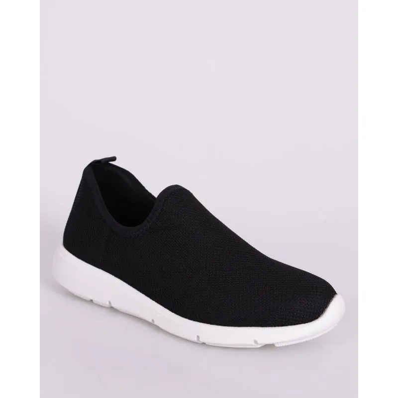 Tênis Feminino Esportivo Bebecê Slip On Preto 36