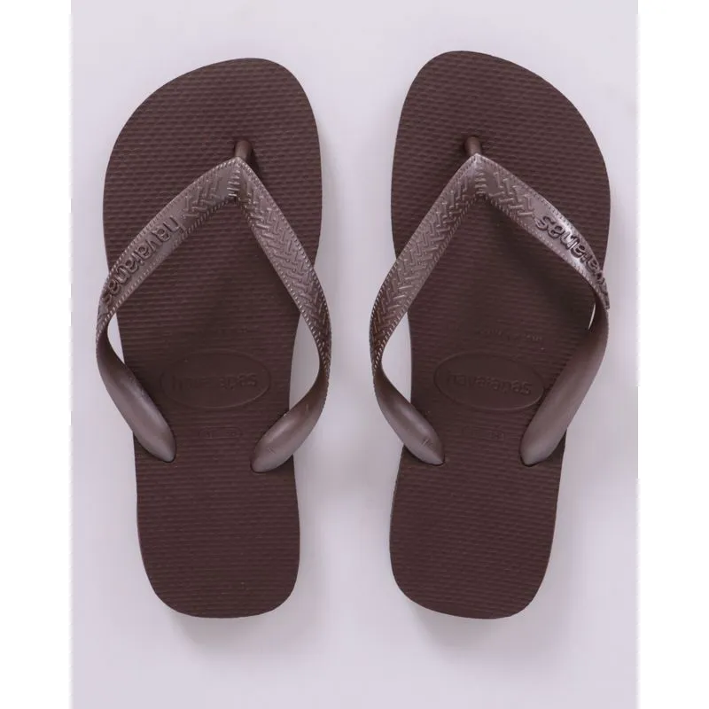 Chinelo Havaianas Masculino Top Marrom 39/40