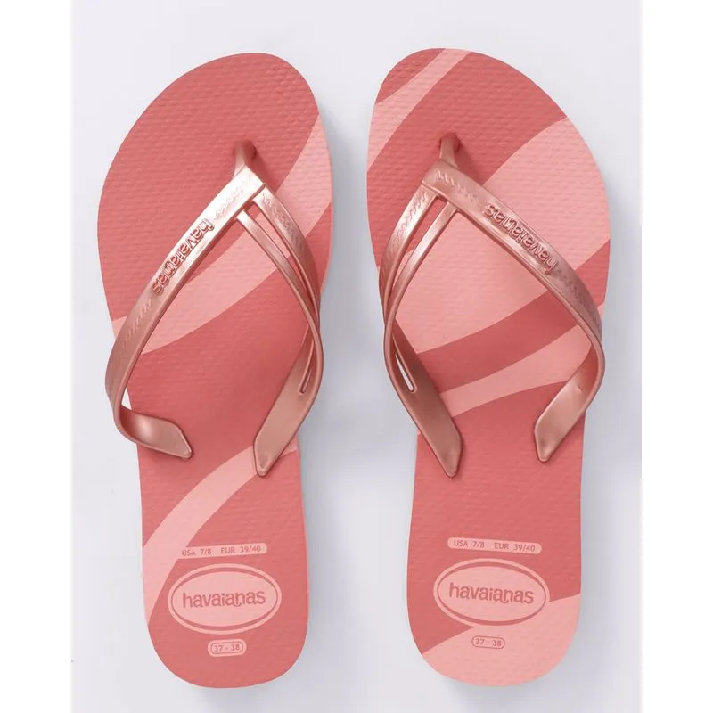 Chinelo Havaianas Elegance Rosa 35/36