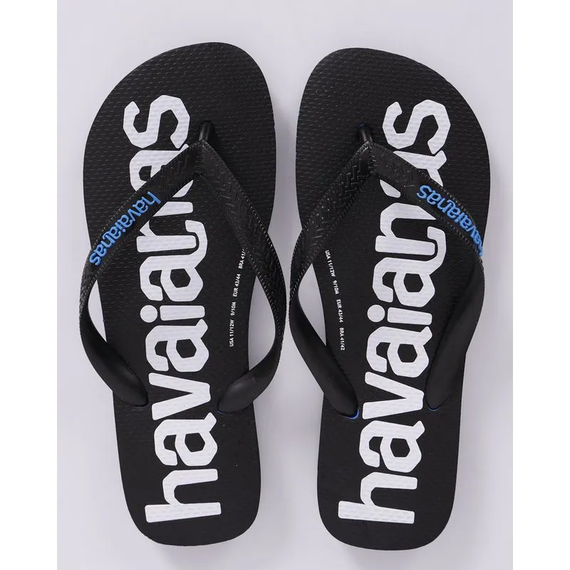 Chinelo Havaianas Masculino Top Logomania Azul 43/44