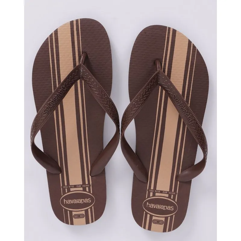 Chinelo Havaianas Masculino Color Essential Marrom 37/38