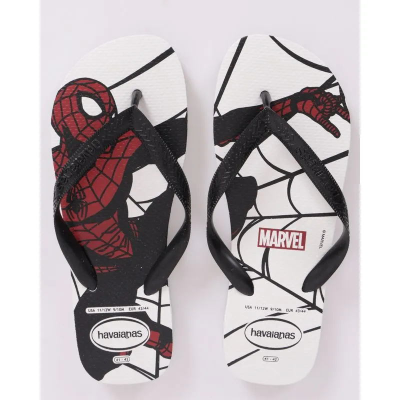 Chinelo Masculino Havaianas Top Homem Aranha Branco 41/42