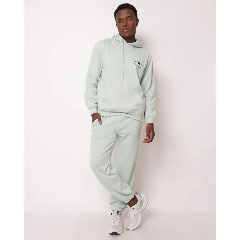 Calça Moletom Masculino Jogger com Bolsos Verde GG
