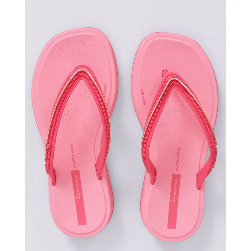 Chinelo Ipanema Infantil Sempre Nova Glow Rosa 31/32