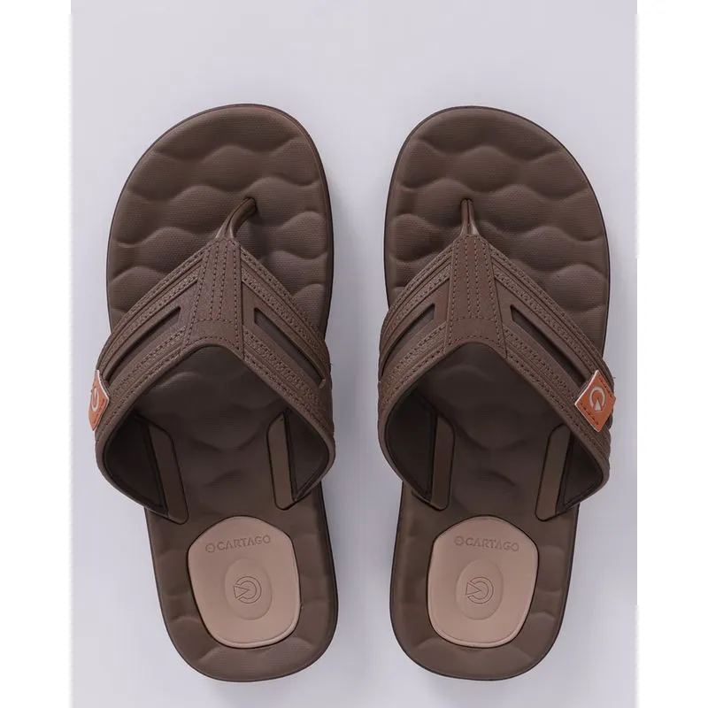 Chinelo Masculino Cartago Marrom 37/38