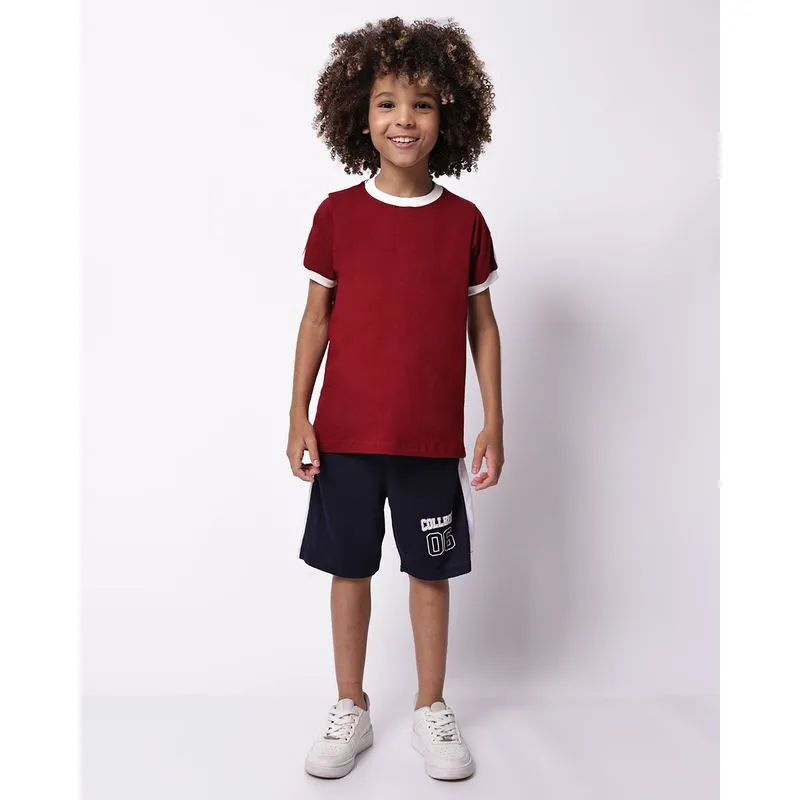 Bermuda Infantil Moletinho com Bolso Marinho 10
