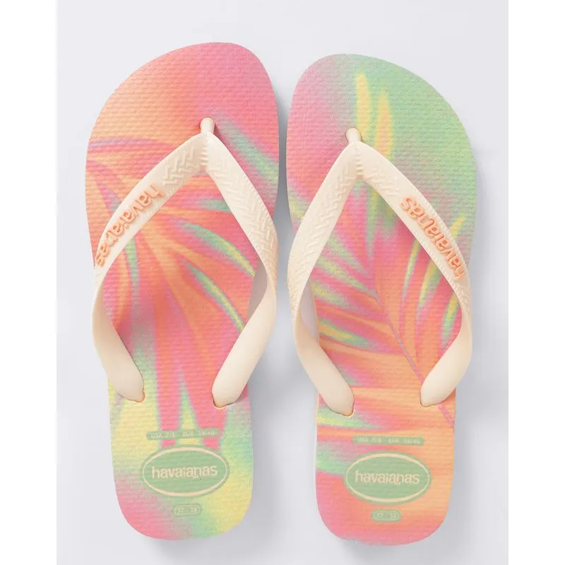 Chinelo Havaianas Feminino Top Fashion Laranja 39/40