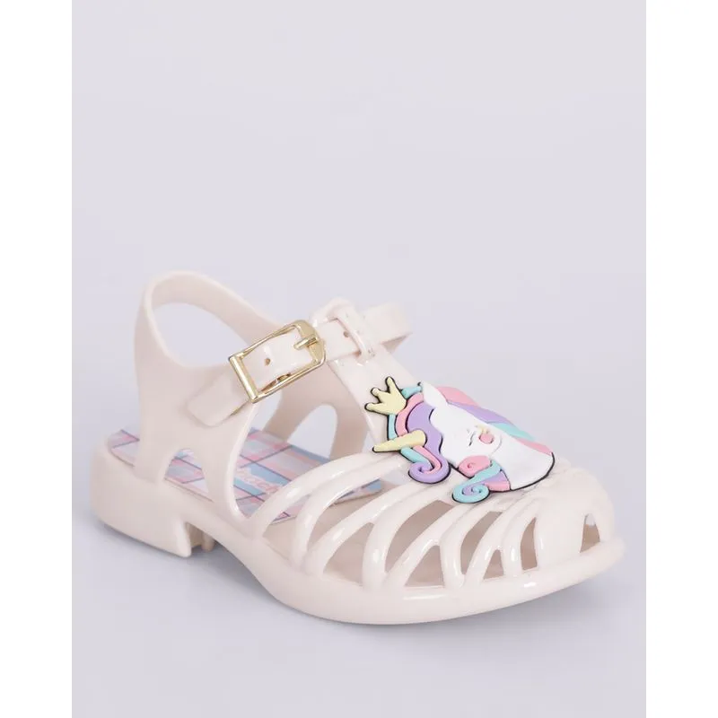 Sandália Bebê Aranha Unicórnio Off White 21/22