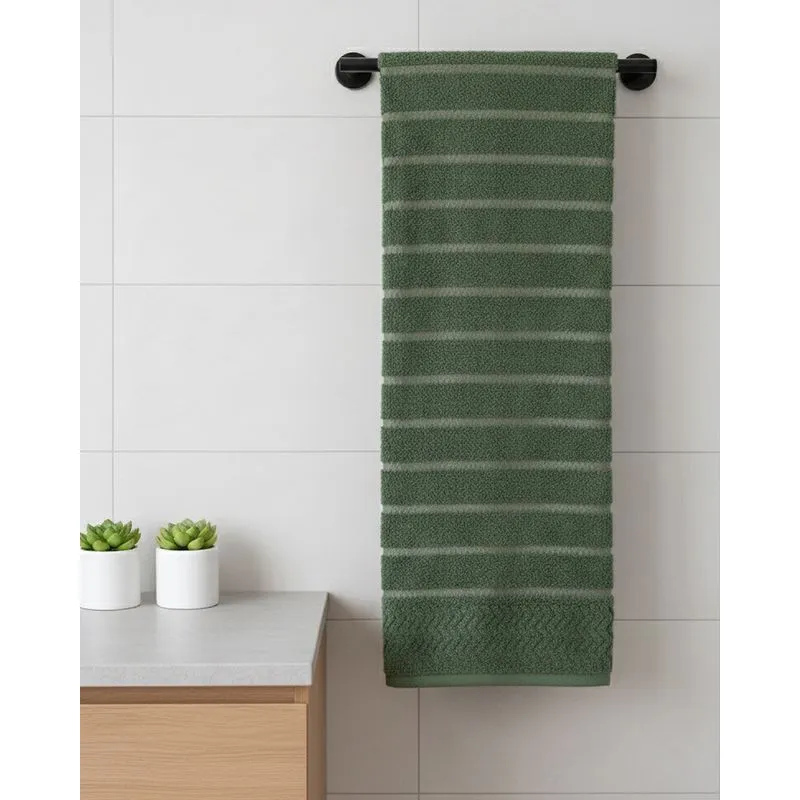 Toalha de Banho Algodão Zig Olinda 75cm x 140cm Verde UN