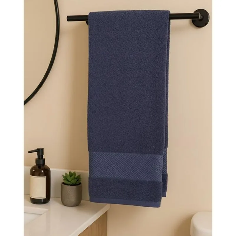Toalha de Banho Cronos Olinda 68cm x 130cm Marinho UN