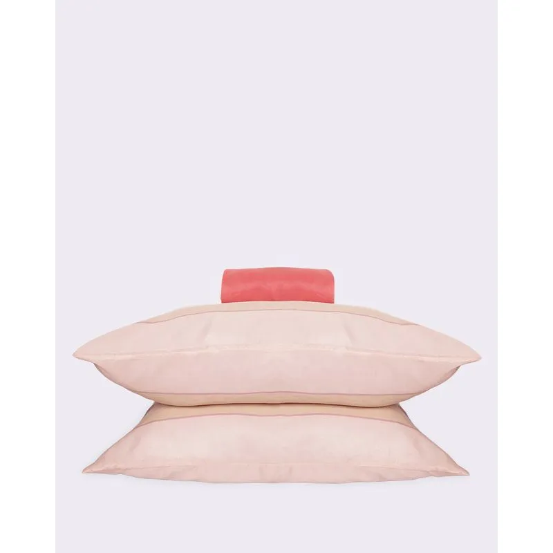 Jogo de Cama Casal 3 Peças Arte & Cazza Rosa UN