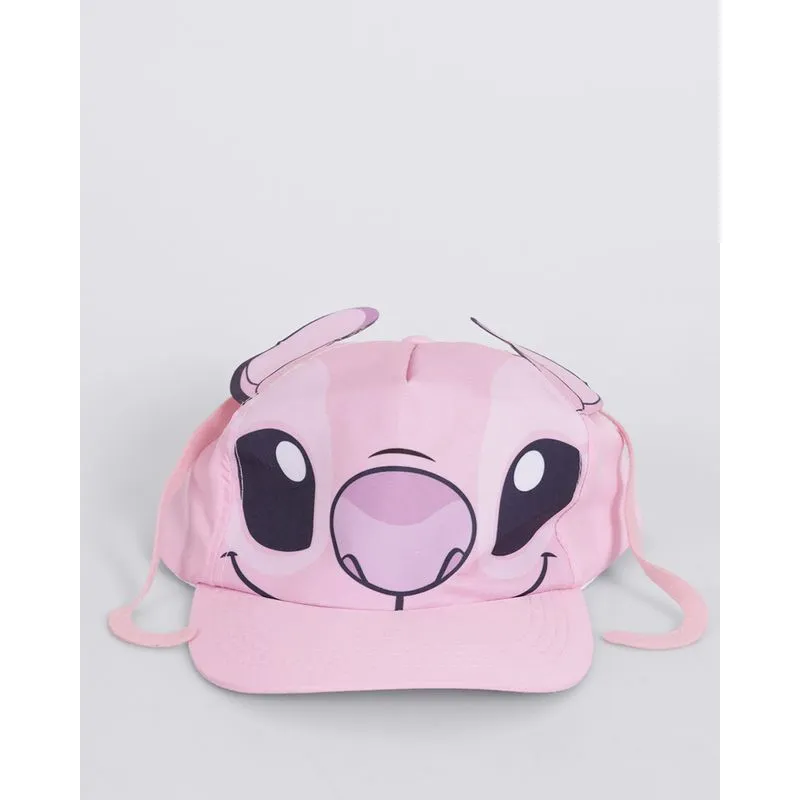 Boné Infantil Disney Stitch Angel Rosa UN
