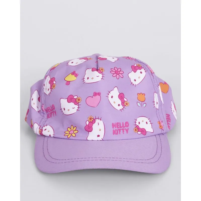 Boné Infantil Hello Kitty Lilás UN