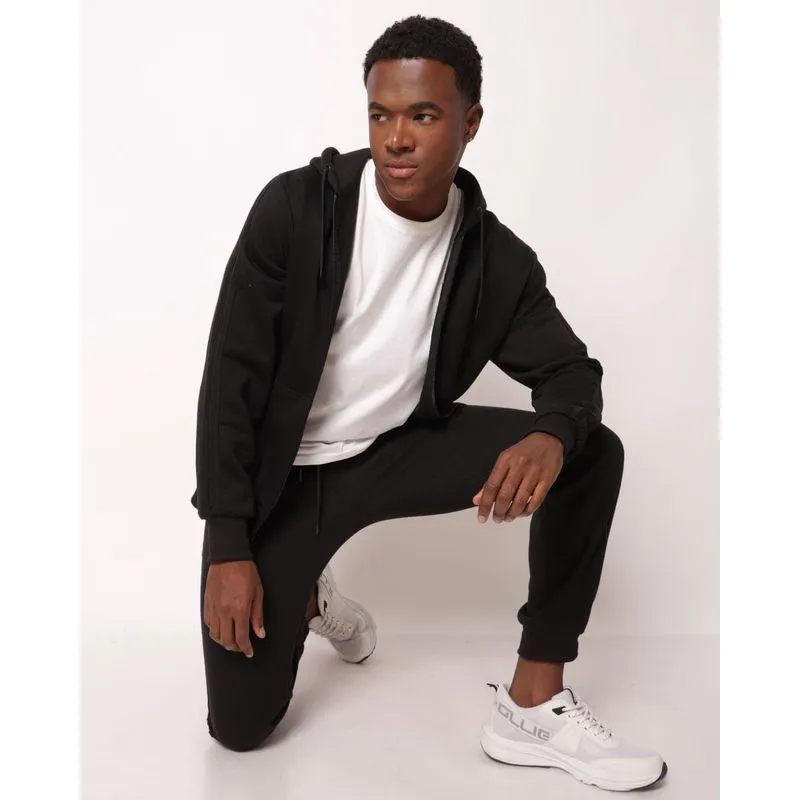 Jaqueta Moletom Esportiva Masculina Fitter Preta P