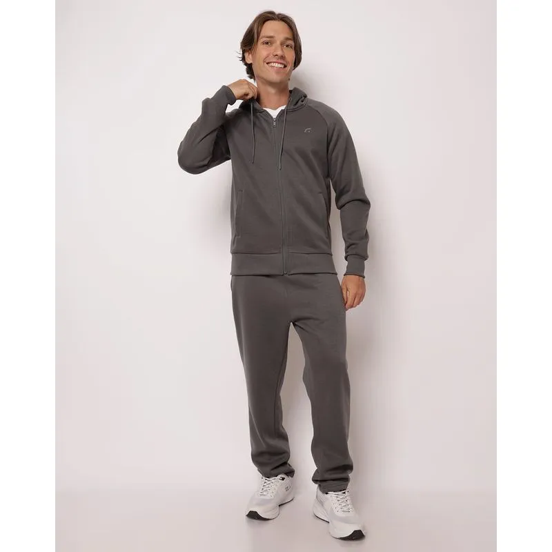 Calça Moletom Masculino Esportiva Fitter Cinza M