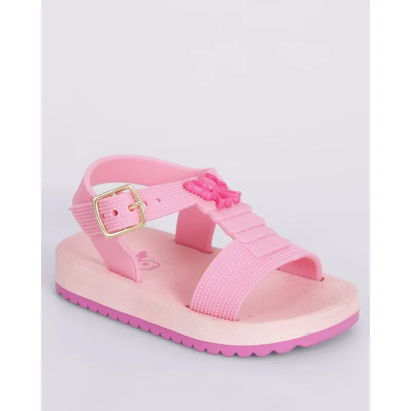 Sandália Bebê com Laço Rosa 21/22