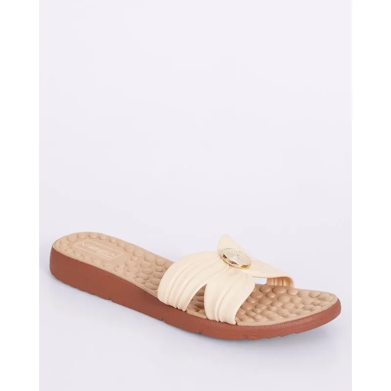 Tamanco Feminino Anatômico Bege 33/34