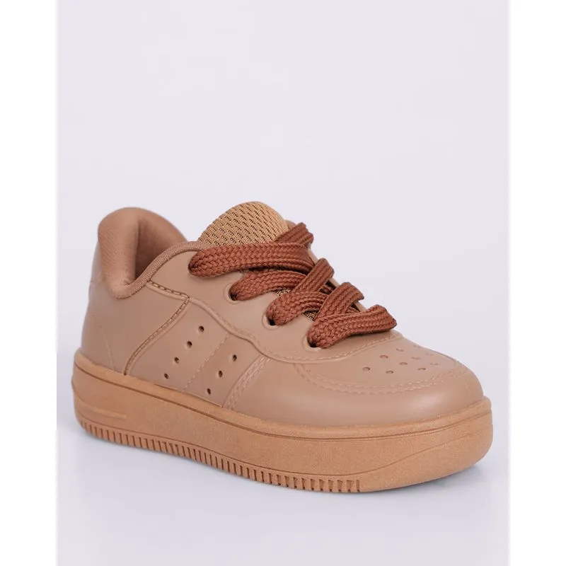 Tênis Bebê Casual Luelua Bege 23/24