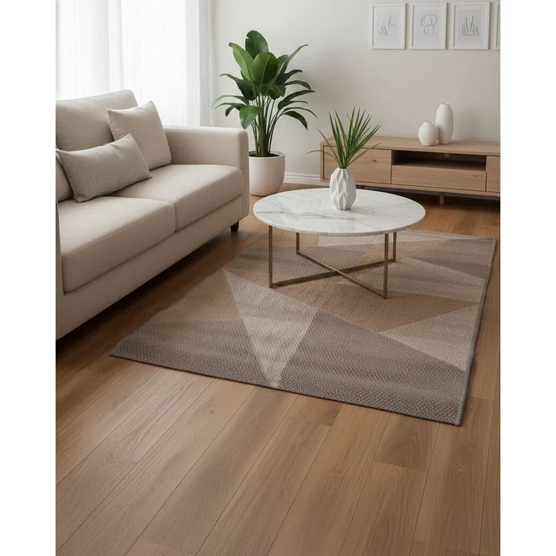 Tapete Slim J. Serrano 100cmx150cm Prisma Cinza UN