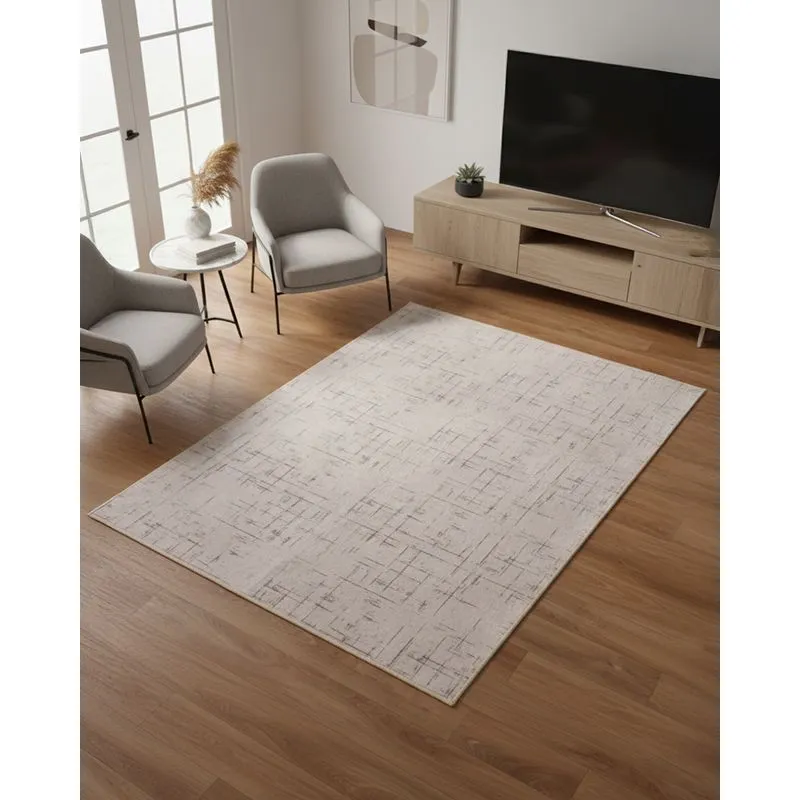 Tapete Flannel Fluffy 100cm X 140cm Vierzon Bege UN