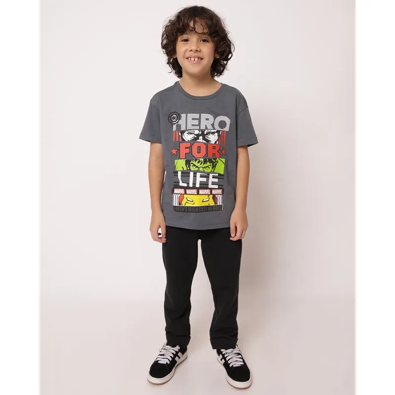 Calça Infantil Moletinho Texturizado com Bolsos Preta 4