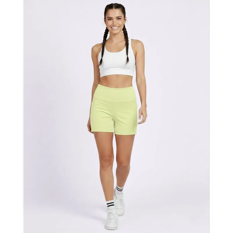 Short Fitness Curto Feminino Fitter com Bolso Verde M