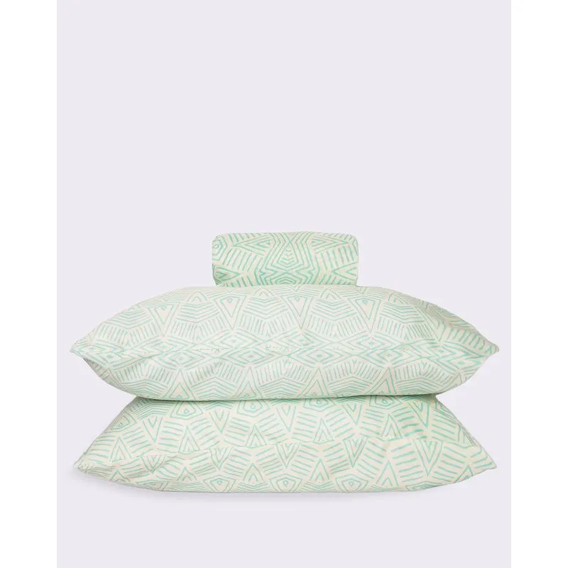 Jogo de Cama King 3 Peças Arte & Cazza Estampado Bege UN