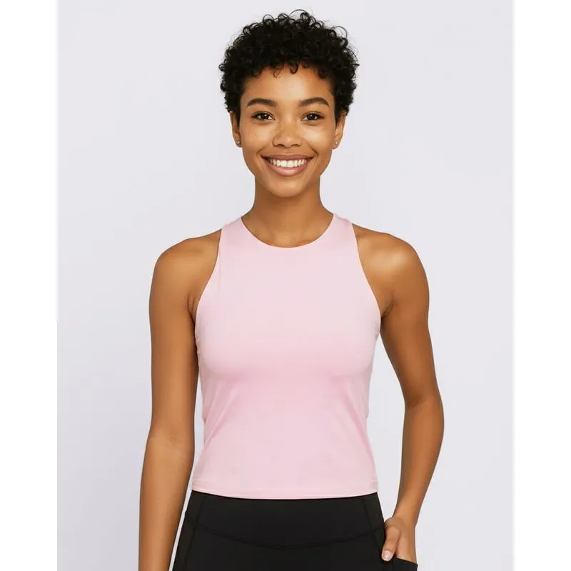 Regata Fitness Feminina Poliamida Fitter Rosa M