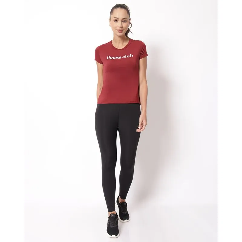 Calça Legging Feminina Fitness Fitter Cós Largo Preta G