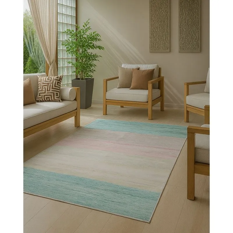 Tapete Crystal Velvet Camesa 140cm x 200cm Estampado Verde UN