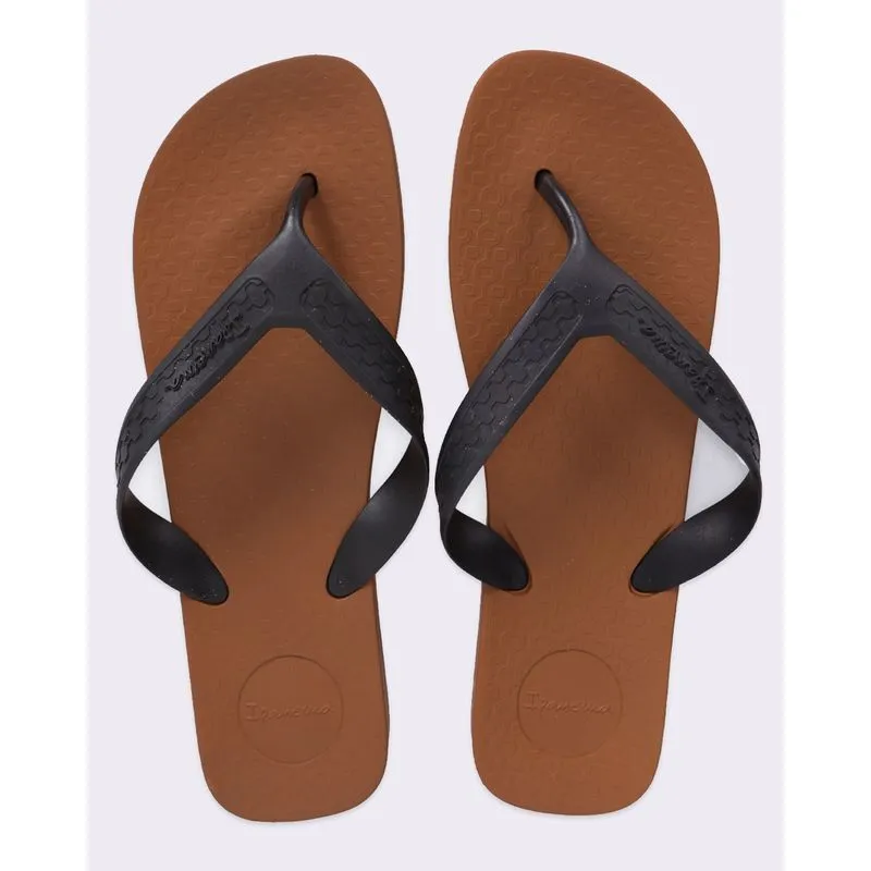 Chinelo Ipanema Masculino Surf Marrom 39/40