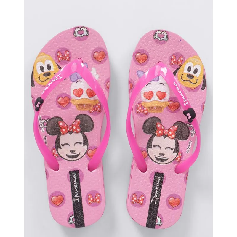 Chinelo Ipanema Infantil Disney Joy Rosa 31/32