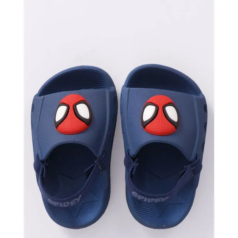 Chinelo Bebê Marvel Homem Aranha Azul 21
